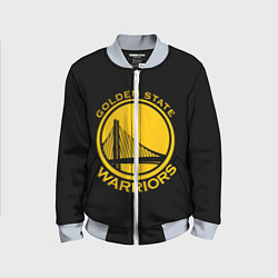 Бомбер детский GOLDEN STATE WARRIORS, цвет: 3D-серый