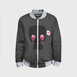 Бомбер детский MINECRAFT, цвет: 3D-серый