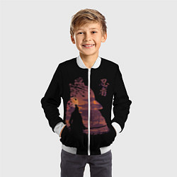 Бомбер детский Sekiro: Shadows Die Twice, цвет: 3D-белый — фото 2