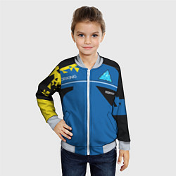 Бомбер детский Detroit:become, цвет: 3D-серый — фото 2