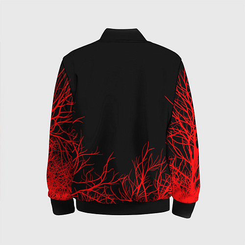 Детский бомбер STRANGER THINGS / 3D-Черный – фото 2