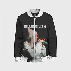 Бомбер детский BILLIE EILISH, цвет: 3D-белый