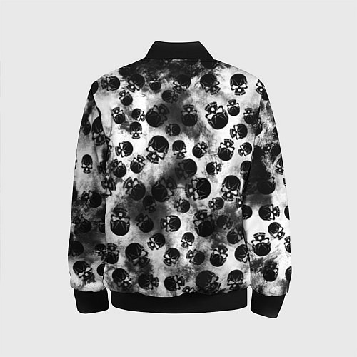 Детский бомбер Князь / 3D-Черный – фото 2