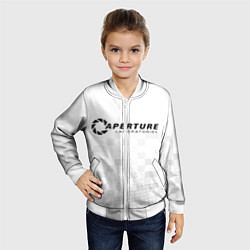 Бомбер детский PORTAL, цвет: 3D-белый — фото 2