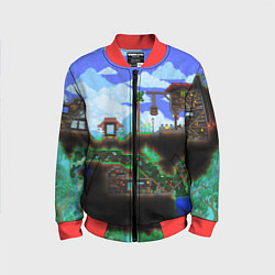 Бомбер детский TERRARIA EXCLUSIVE, цвет: 3D-красный