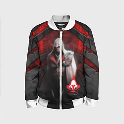 Бомбер детский Assasin's creed, цвет: 3D-белый