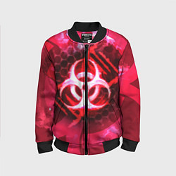 Бомбер детский Plague Inc LC Oko, цвет: 3D-черный