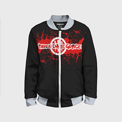 Бомбер детский Three days grace, цвет: 3D-серый