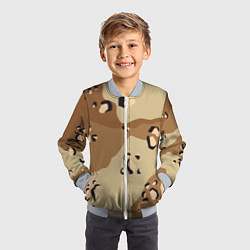 Бомбер детский ПОЛЕВОЙ АРМЕЙСКИЙ, цвет: 3D-серый — фото 2