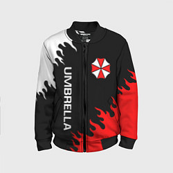 Бомбер детский UMBRELLA CORP, цвет: 3D-черный