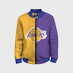 Бомбер детский LA LAKERS, цвет: 3D-синий