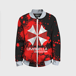 Бомбер детский UMBRELLA CORP, цвет: 3D-серый