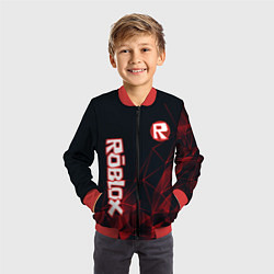Бомбер детский ROBLOX, цвет: 3D-красный — фото 2