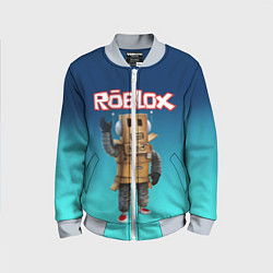 Бомбер детский ROBLOX, цвет: 3D-серый