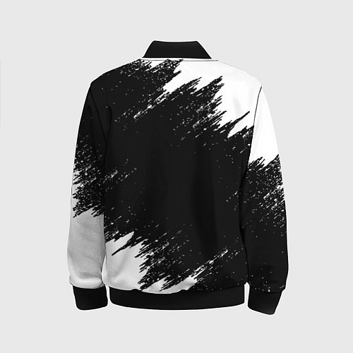 Детский бомбер JUVENTUS / 3D-Черный – фото 2