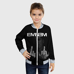 Бомбер детский EMINEM, цвет: 3D-серый — фото 2