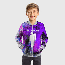 Бомбер детский BILLIE ELLISH, цвет: 3D-серый — фото 2