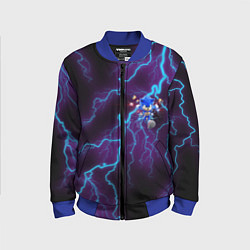 Бомбер детский SONIC, цвет: 3D-синий