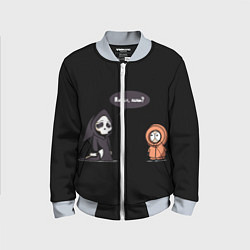 Бомбер детский South Park, цвет: 3D-серый