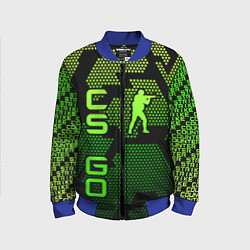 Бомбер детский CS GO Oko, цвет: 3D-синий