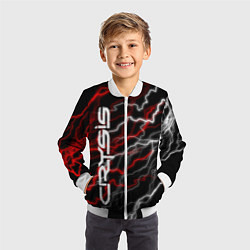 Бомбер детский CRYSIS, цвет: 3D-белый — фото 2