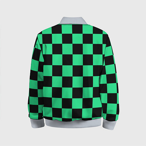 Детский бомбер KIMETSU NO YAIBA / 3D-Серый – фото 2