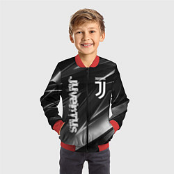 Бомбер детский JUVENTUS, цвет: 3D-красный — фото 2