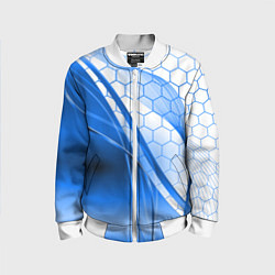 Детский бомбер ABSTRACT BLUE