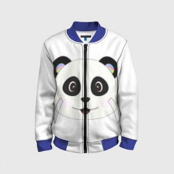 Бомбер детский Panda, цвет: 3D-синий