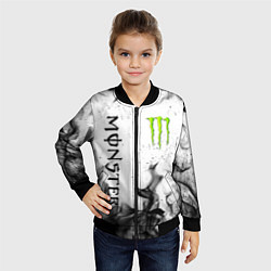 Бомбер детский MONSTER ENERGY, цвет: 3D-черный — фото 2