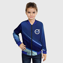 Бомбер детский VOLVO, цвет: 3D-синий — фото 2