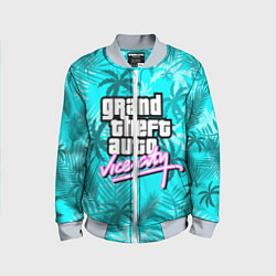 Бомбер детский GTA VICE CITY, цвет: 3D-серый