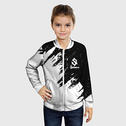 Бомбер детский Sabaton, цвет: 3D-белый — фото 2