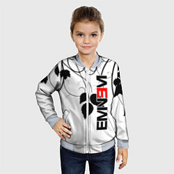 Бомбер детский Eminem, цвет: 3D-серый — фото 2