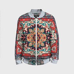 Детский бомбер Текстура ковра