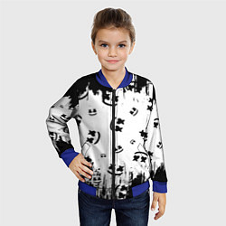 Бомбер детский MARSHMELLO МАРШМЕЛЛОУ, цвет: 3D-синий — фото 2