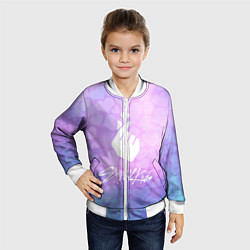 Бомбер детский Stray Kids, цвет: 3D-белый — фото 2