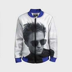 Бомбер детский ROBERT PATTINSON, цвет: 3D-синий