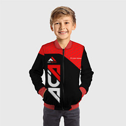 Бомбер детский Iam Fighter Z, цвет: 3D-красный — фото 2