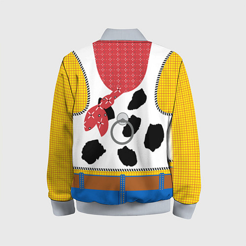 Детский бомбер Шериф Вуди / 3D-Серый – фото 2