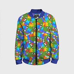 Бомбер детский ПЕПЕ КЛОУН, цвет: 3D-синий