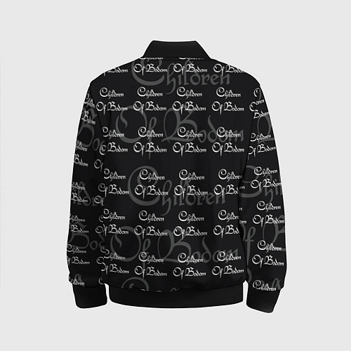 Детский бомбер Children of Bodom / 3D-Черный – фото 2