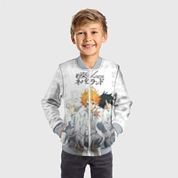 Бомбер детский Персонажи Обещанный Неверленд, цвет: 3D-серый — фото 2