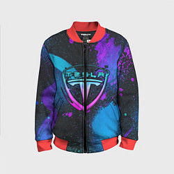 Детский бомбер TESLA NEON
