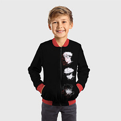 Бомбер детский Jujutsu Kaisen, цвет: 3D-красный — фото 2