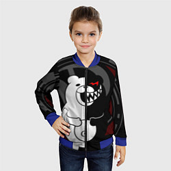 Бомбер детский MONOKUMA МОНОКУМА DANGANRO, цвет: 3D-синий — фото 2