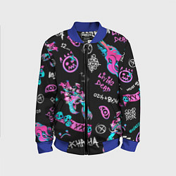 Бомбер детский CS GO, цвет: 3D-синий