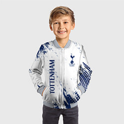 Бомбер детский TOTTENHAM HOTSPUR, цвет: 3D-серый — фото 2