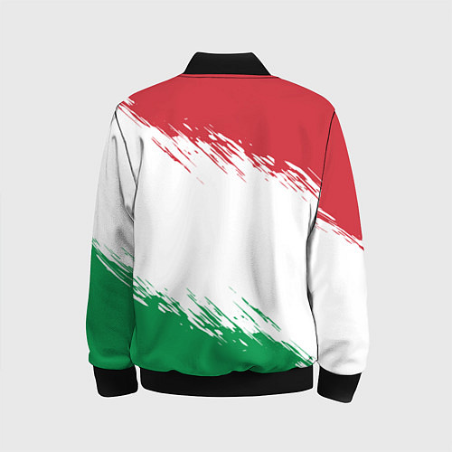 Детский бомбер MADE IN ITALY / 3D-Черный – фото 2