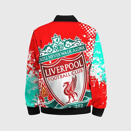 Детский бомбер LIVERPOOL ЛИВЕРПУЛЬ / 3D-Черный – фото 2
